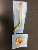 Kohler K-7397-2MB MasterShower 7-1/2" Wall Mounted Shower Arm and Flange - Vibrant Brushed Moderne Brass