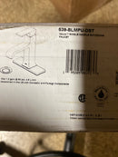 Delta 539-BLMPU-DST Velum 1.2 GPM Single Hole Bathroom Faucet with Curved Spout and Push Pop-Up Assembly - Matte Black