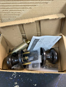 Emtek 8100PUS10B Providence Passage Door Knob Set with Regular Rose from the Brass Classic Collection - Oil Rubbed Bronze