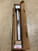 Infinity Drain S-LTIF 6548 SS 48" Site Sizable Stainless Steel Low Profile Linear Drain Kit with 2-1/2" Tile Insert Frame – Includes PVC Channel, Stop Ends, and Outlet Assembly - Satin Stainless