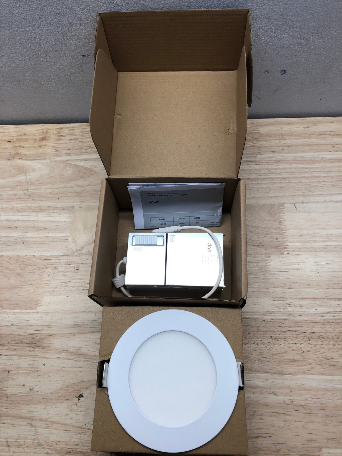 DALS Lighting 5004-CC-WH 4" LED Canless Recessed Fixture - Color Temperature Adjustable - White