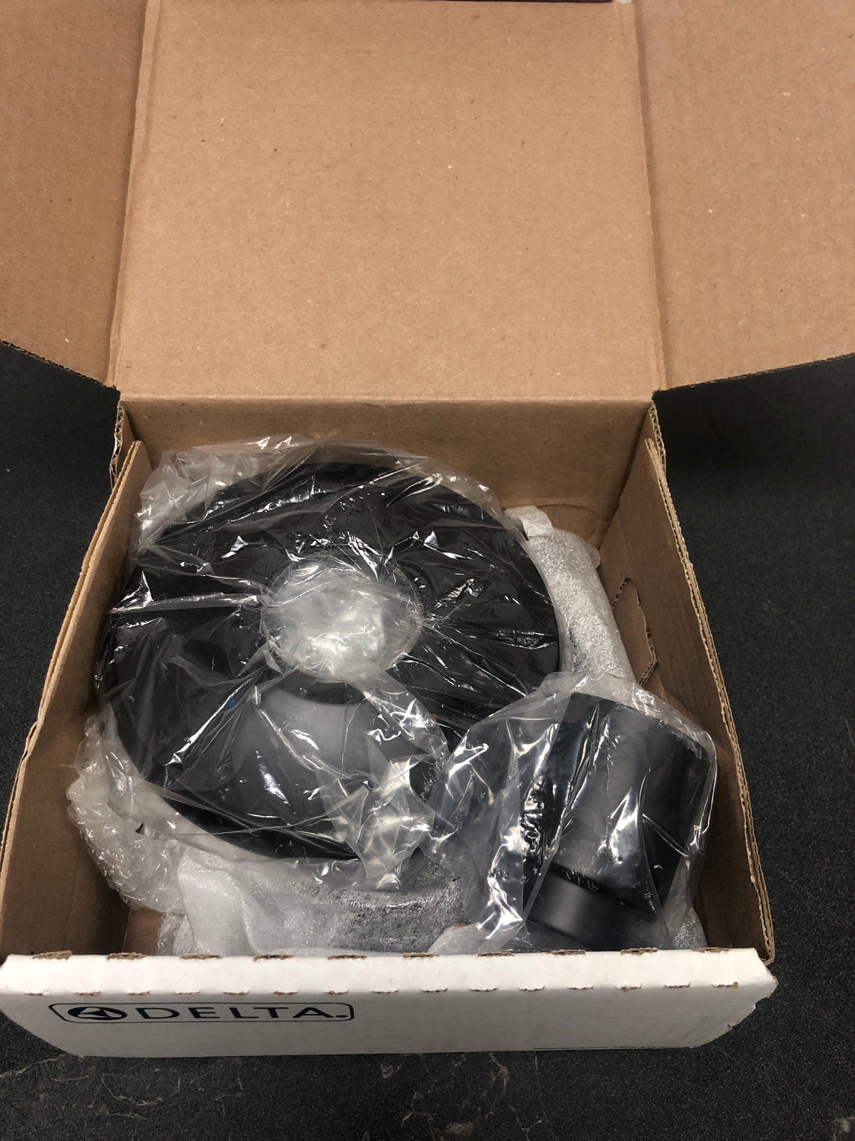 Delta T14233-BL Kayra Monitor 14 Series Single Function Pressure Balanced Shower Only - Less Rough-In Valve - Matte Black