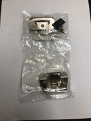 Amerock 2-Pack 1/2-in Satin Nickel Self-Closing Self-Closing Cabinet Hinge