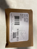 Kwikset 788HFLRCT-514 Halifax Non-Turning One-Sided Dummy Door Lever with Rectangle Rose - Matte Black