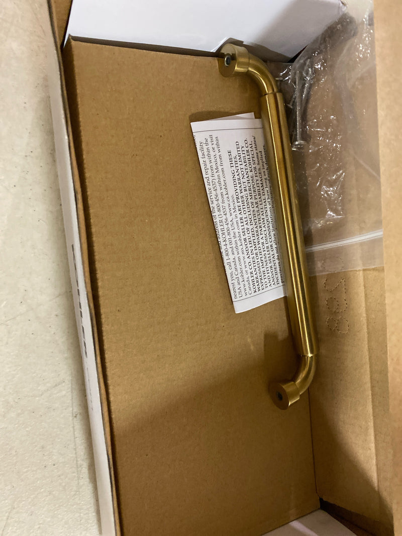 Kohler K-24440-2MB Tone 7-5/8 Inch Handle Cabinet Pull - Vibrant Brushed Moderne Brass