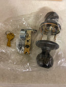 Kwikset 400P-11P Security Series Polo Single Cylinder Keyed Entry Door Knobset - Venetian Bronze