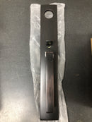 Baldwin EESANxSQUCQE112 Santa Cruz Full Plate Single Cylinder Keyed Entry Handleset with Interior Square Lever and Emergency Egress Function - Venetian Bronze