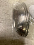 Emtek 86173US15 Cup 4 Inch Center to Center Cabinet Pull from the Traditional Collection - Satin Nickel