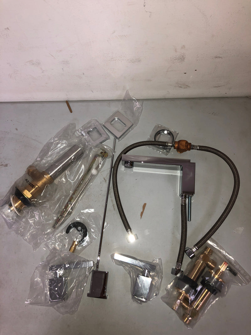 Newport Brass 2560/26 Skylar 1.2 GPM Widespread Bathroom Faucet with Pop-Up Drain Assembly - Polished Chrome