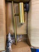 Dainolite Constance Table Lamp - 6W - Aged Brass Finish - Frosted Acrylic Diffuser