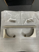 Alno A6820-8-SN Luna 8 Inch Wide Towel Bar - Satin Nickel