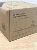 Element 4 Inch Square Indoor/Outdoor Regressed Gimbal Down Light (Black)