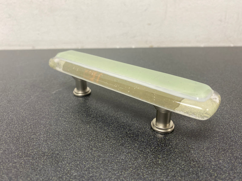Sietto P-712-SN Reflective 3 Inch Center to Center Bar Cabinet Pull - Satin Nickel