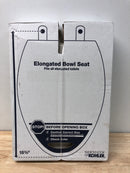Kohler K-20110-96 Brevia Elongated Quiet Close Toilet Seat and Lid - Biscuit