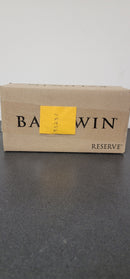 Baldwin Square Single Cylinder Keyed Entry Door Lever Set with Contemporary Square Rose