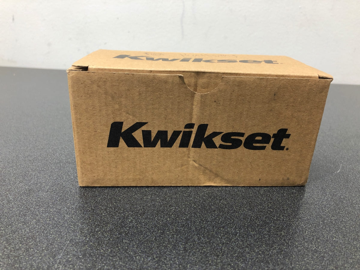 Kwikset 788SALSQT-514 Singapore Non-Turning One-Sided Dummy Door Lever with Square Rose - Matte Black