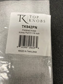 Top Knobs TK942PN Kinney 5 Inch Center to Center Handle Cabinet Pull from the Lynwood Series - Polished Nickel