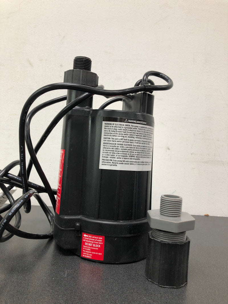 Everbilt EBAU33 1/3 HP Automatic Utility Pump