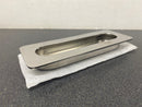 Linnea RPR-150-PSS 304 Grade Stainless Steel 5-7/8 Inch Long Flush Cabinet Pull - Polished Stainless Steel