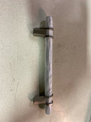 Amerock BP36649MWG10 Carrione 5-1/16 Inch Center to Center Designer Cabinet Pull - Marble White / Satin Nickel
