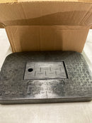 Jones Stephens M12006 16-1/4" Long Reader Lid for Water Meter Box - Black