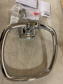 Kohler K-26541-CP Grand 8" Wall Mounted Towel Ring - Polished Chrome