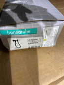 Hansgrohe 04831670 Locarno Wall Mounted Hand Shower Holder with Integrated Wall Elbow - Includes Hose - Matte Black