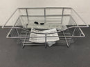 Rev-A-Shelf CB-181207CR-1 CB Series 18 x 12 Inch Pull Out Cabinet Organizer Basket for 7-1/2 Inch High Cabinets - Chrome