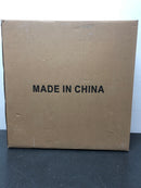 Antoine HD-FSD-32 20 in. LED Indoor White Ceiling Fan with Dimmable Lighting Low Profile Flush Mount Ceiling Fan with Remote