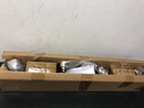 Hampton bay HBT102527B-35 2.6 ft. 4-Light Brushed Nickel Integrated LED Fixed Track Lighting Kit
