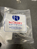 Hickory Hardware P25025-CH Contemporary Utility 1.25" Wide Double Prong Single Robe / Towel / Coat Hook - Chrome