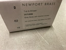 Newport Brass 2171-03N 1-7/8" Solid brass Body Spray Head with 1/2" Connector - Polished Brass Uncoated (Living)