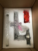 Millennium Lighting 6981-SN 20" Tall Wall Sconce with Tapered Fabric Shade - Satin Nickel