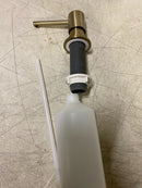 Brizo RP79275GL Deck Mounted Soap Dispenser with 13 oz Capacity - Luxe Gold