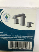 PROFLO PFWSC9860CP Kelper 1.2 GPM Widespread Bathroom Faucet with Pop-Up Drain Assembly - Chrome