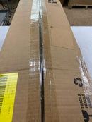 Progress Lighting Conway Collection 3-Light Matte Black Clear Seeded Farmhouse Bath Vanity Light