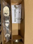 Kwikset 802CELIP-15 Chelsea Dummy Door Exterior Handleset from the Signature Series (Interior Pack Sold Separately) - Satin Nickel