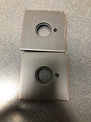 Baldwin R017112PV Pair of Estate Rosettes for Privacy Functions - Venetian Bronze