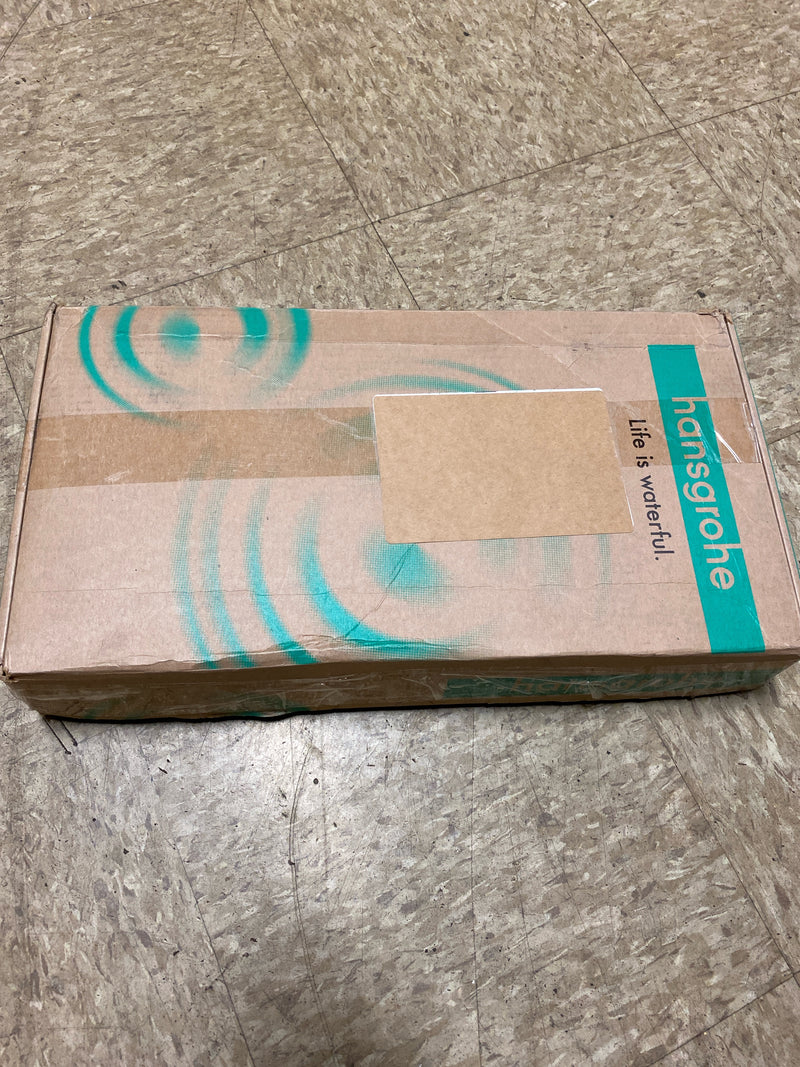 Hansgrohe Rebris S Contemporary 1-Handle 1-Hole 12-inch Tall Bathroom Sink Faucet in Chrome, 72524001