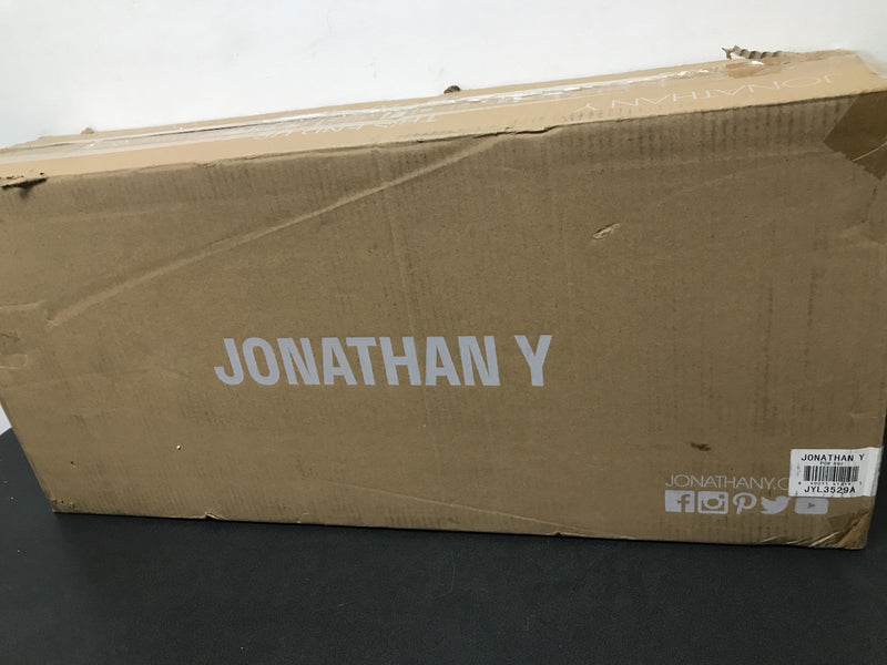 JONATHAN Y Lighting JYL3529A Marais 4 Light 30" Wide LED Bathroom Vanity Light - Black / Brass Gold