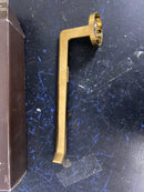 Signature hardware 485048 Drea 10-3/8 in. Wall Mounted Towel Ring in Brushed Gold