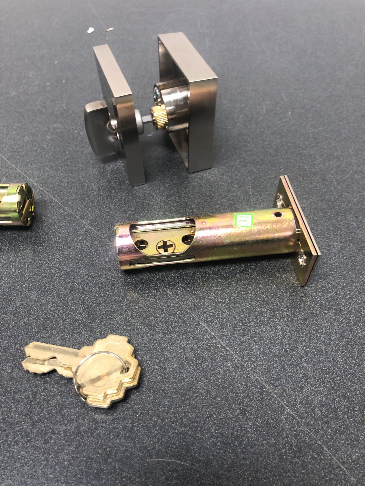 Emtek 8469 Satin Nickel Deadbolt Key Lock