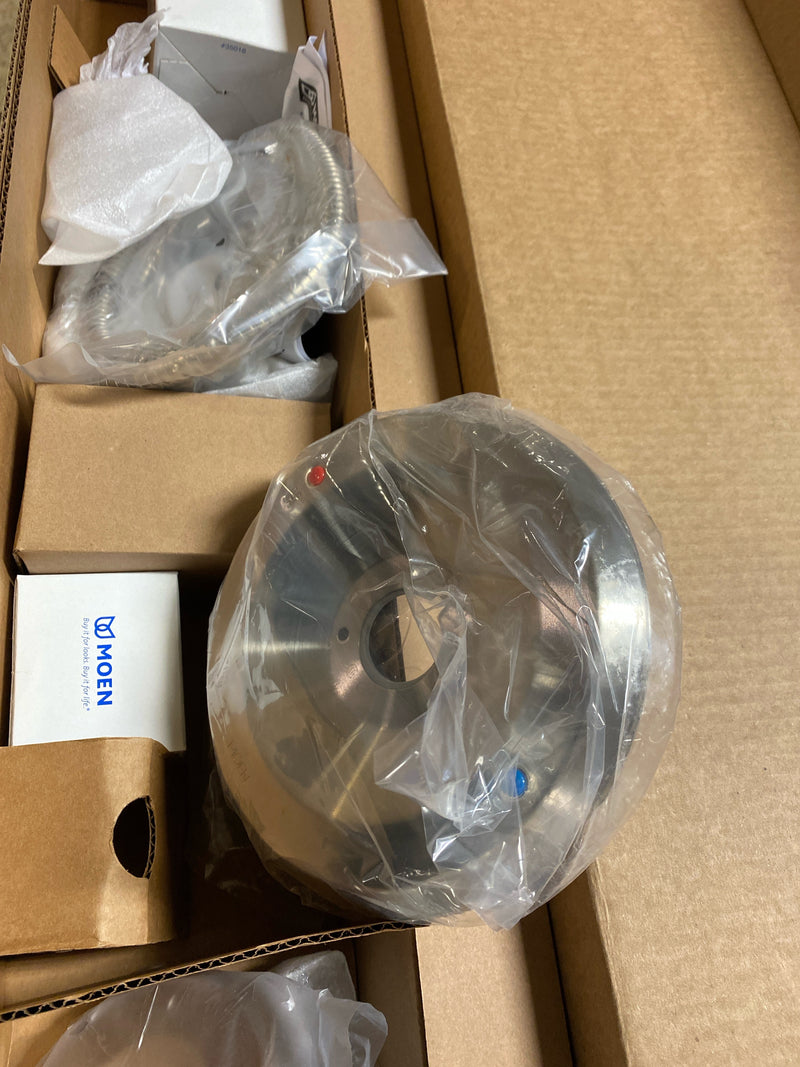 Moen T8342CBN Shower System Trim Package with 2.5 GPM Single Function Shower Head Less Rough-In Valve from the Commercial Collection - Classic Brushed Nickel