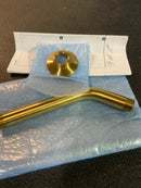 Kohler K-7397-2MB MasterShower 7-1/2" Wall Mounted Shower Arm and Flange - Vibrant Brushed Moderne Brass