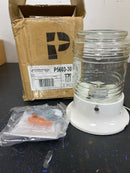 Progress Lighting P5603-30 Utility Lantern Outdoor, 4-7/8-Inch Diameter x 6-1/4-Inch Height, White