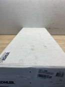 Kohler K-7271-2MB Clearflo 1-1/2" Toe-Tap Tub Drain Kit - with Brass Slotted Overflow - Vibrant Brushed Moderne Brass