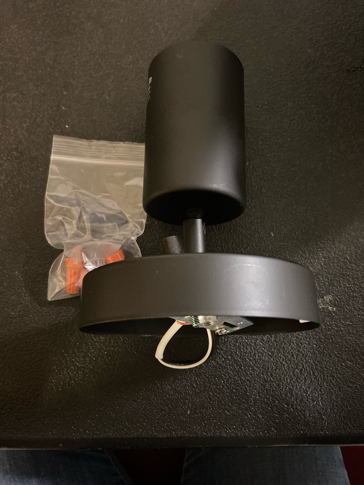 Globe Electric 57498 Pratt 1-Light Track Lighting Spotlight, Matte Black, Bulb Not Included