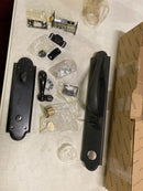 Baldwin 6402102RENT Boulder Single Cylinder Right Handed Full Plate Entryset with Interior Lever - Oil Rubbed Bronze