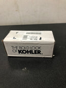 Kohler K-26310-2MB Statement Wall-Mount Handshower Holder with Supply Elbow and Check Valve - Vibrant Brushed Moderne Brass