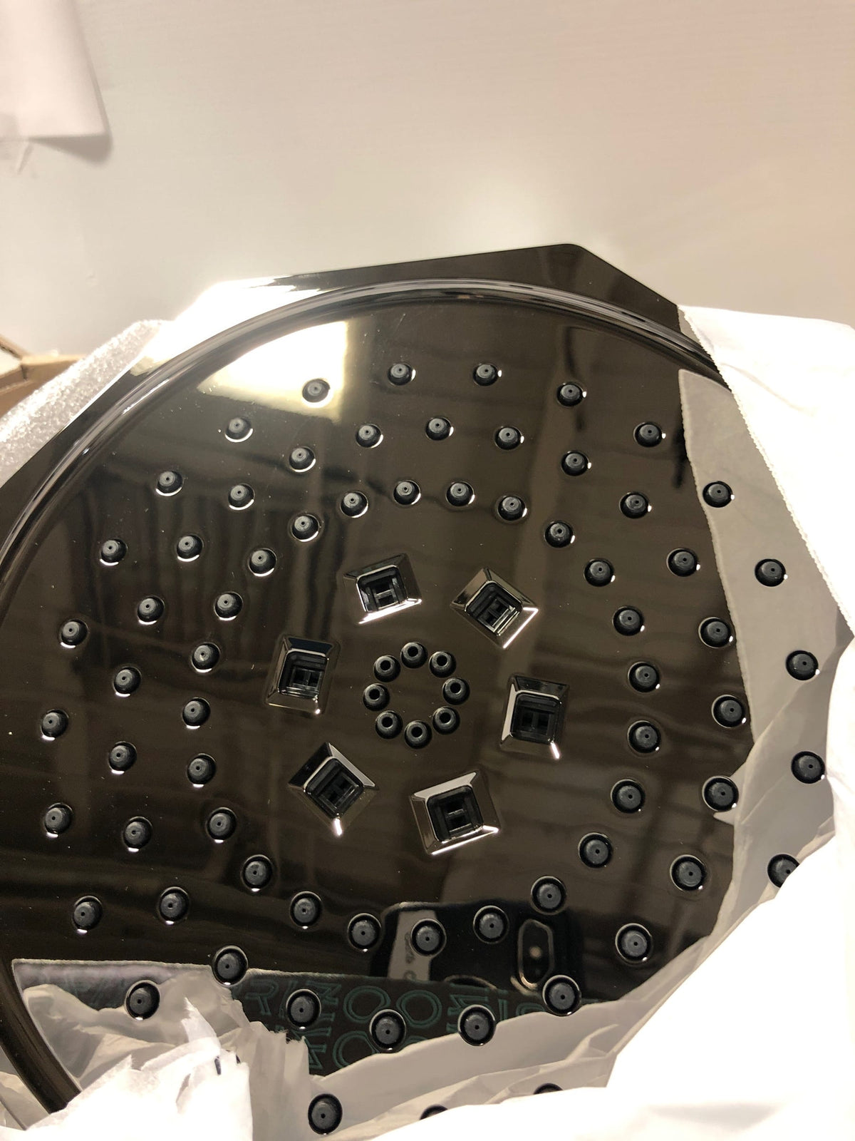 Brizo 87465-BNX Beauclere 1.75 GPM Multi Function Shower Head - Brilliance Black Onyx